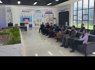 中國(guó)民族貿(mào)易促進(jìn)會(huì)常務(wù)副會(huì)長(zhǎng)張福陽(yáng)一行蒞臨臨夏綜合物流園考察調(diào)研